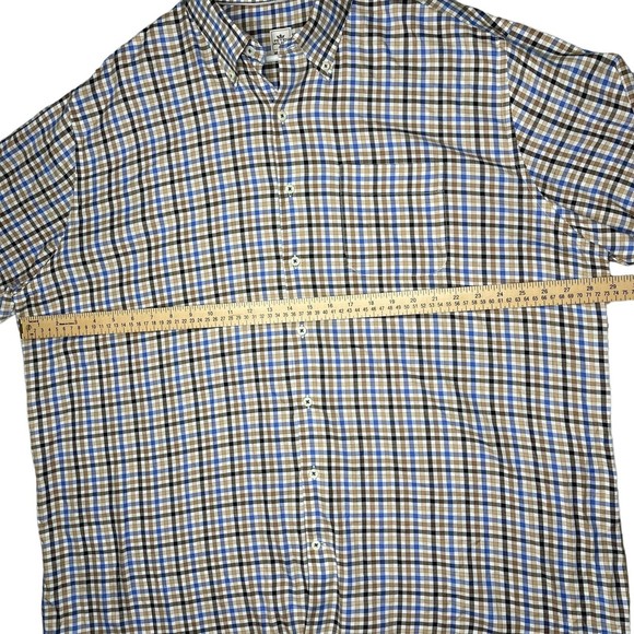 Peter Millar Long Sleeve Button Down Shirt Men's Size XXL 2XL - Picture 9 of 16